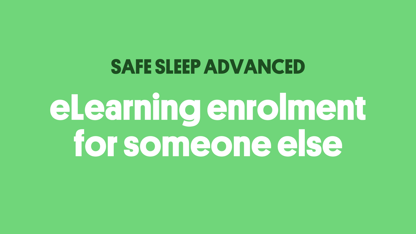 Foundations of Safe Sleep for Early Childhood Educators Online Course (TOKENS)